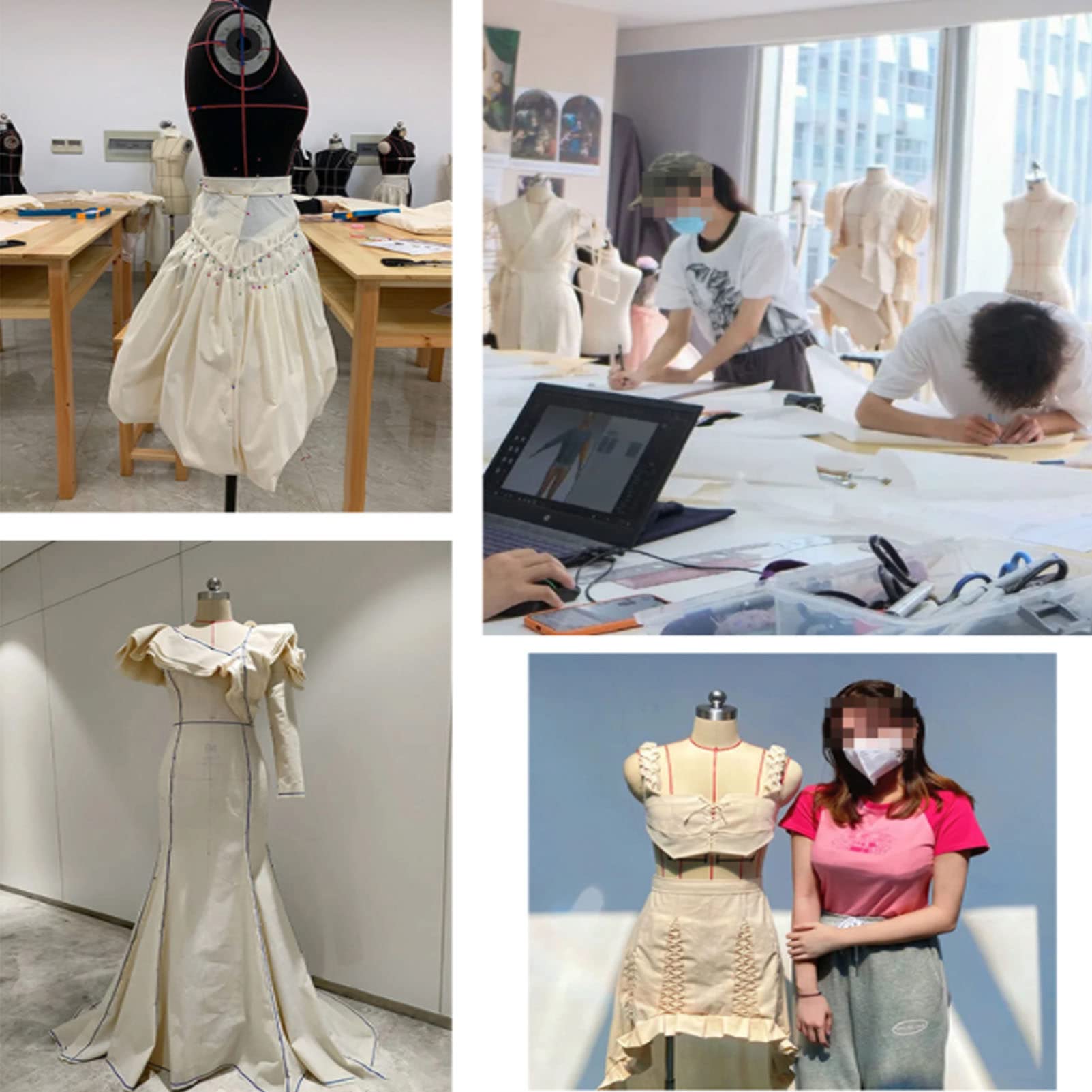 Amazon.co.jp: 女性マネキン トルソー ドレス フォーム、衣類